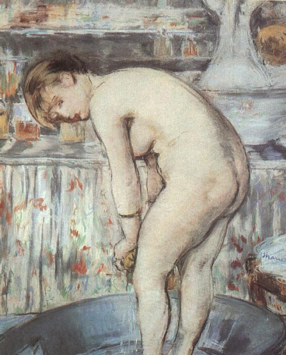 Edouard Manet Woman in a Tub Germany oil painting art
